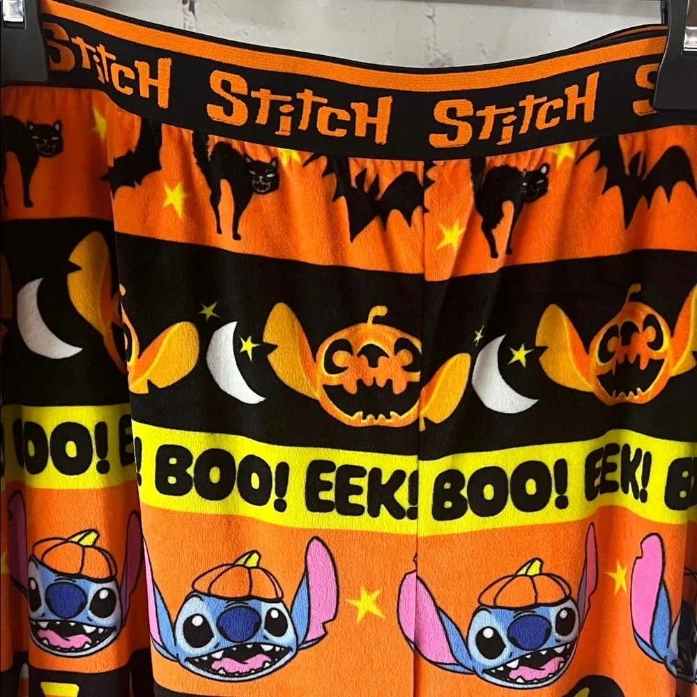 3X Disney Stitch Halloween lounge pants. New without tags - Picture 2 of 5